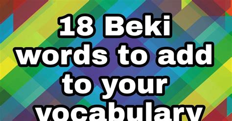 beki olay meaning in chat tagalog|BEKI (Tagalog).